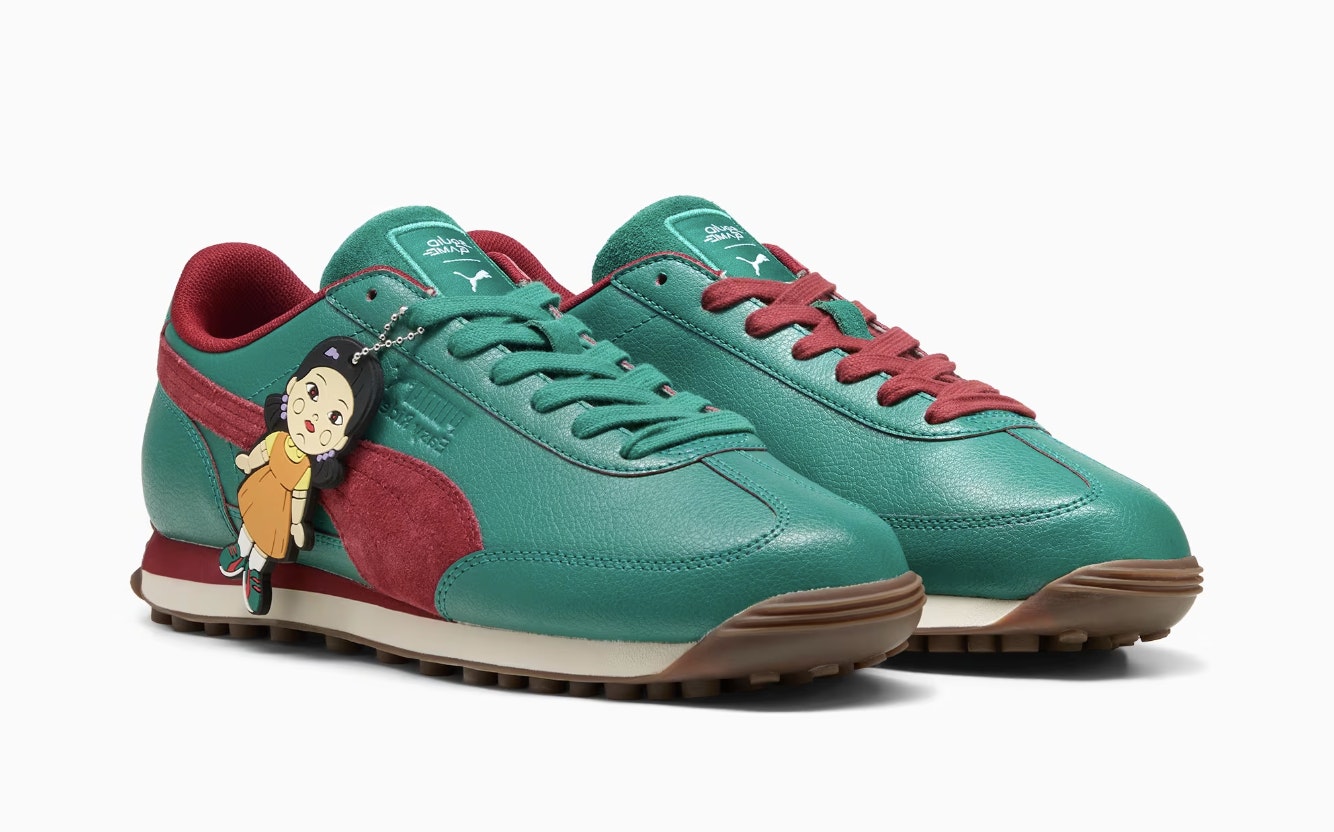 Squid Game x Puma Easy Rider "Dark Pine"