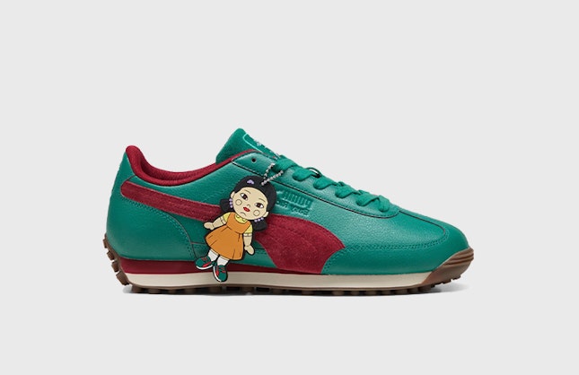 Squid Game x Puma Easy Rider "Dark Pine"