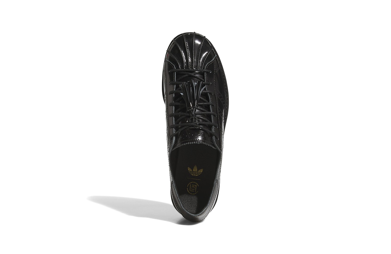 CLOT x adidas Dress Superstar "Core Black"
