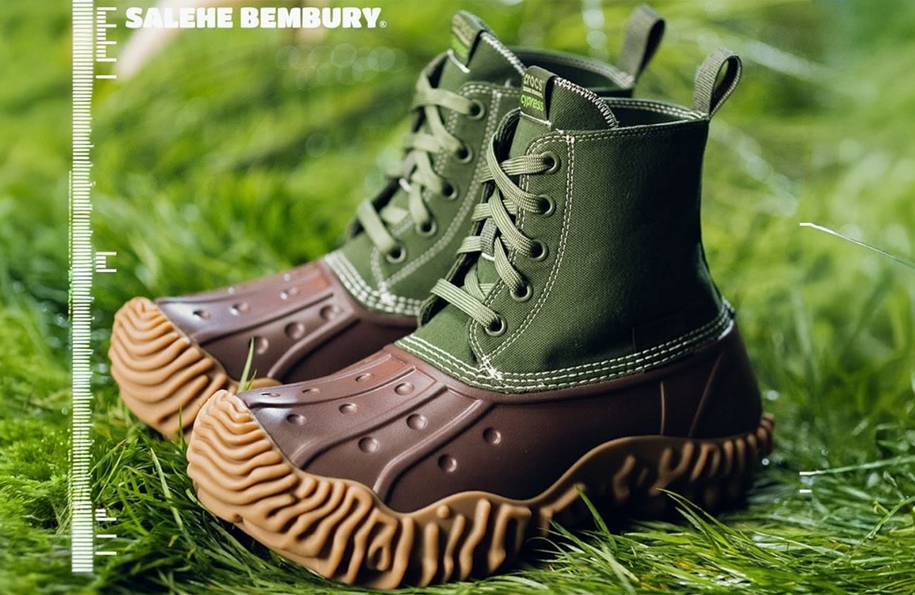 Salehe Bembury x Crocs Pollex Cypress "Mallard"