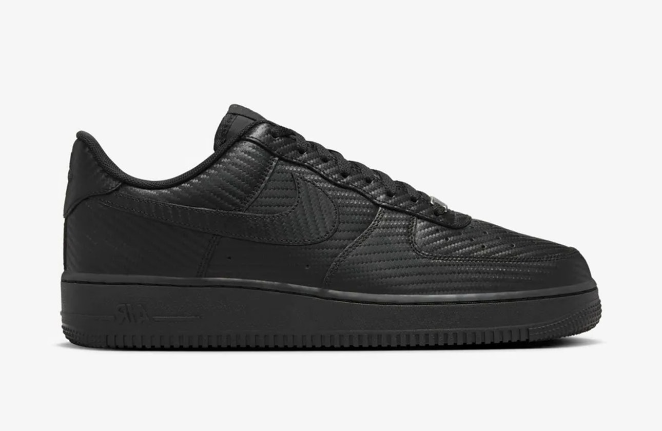 Nike Air Force 1 Low "Black Carbon Fiber"