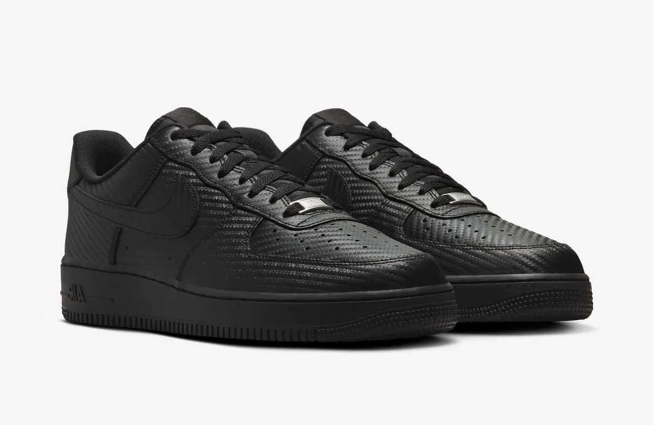 Nike Air Force 1 Low "Black Carbon Fiber"