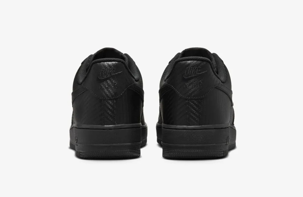 Nike Air Force 1 Low "Black Carbon Fiber"