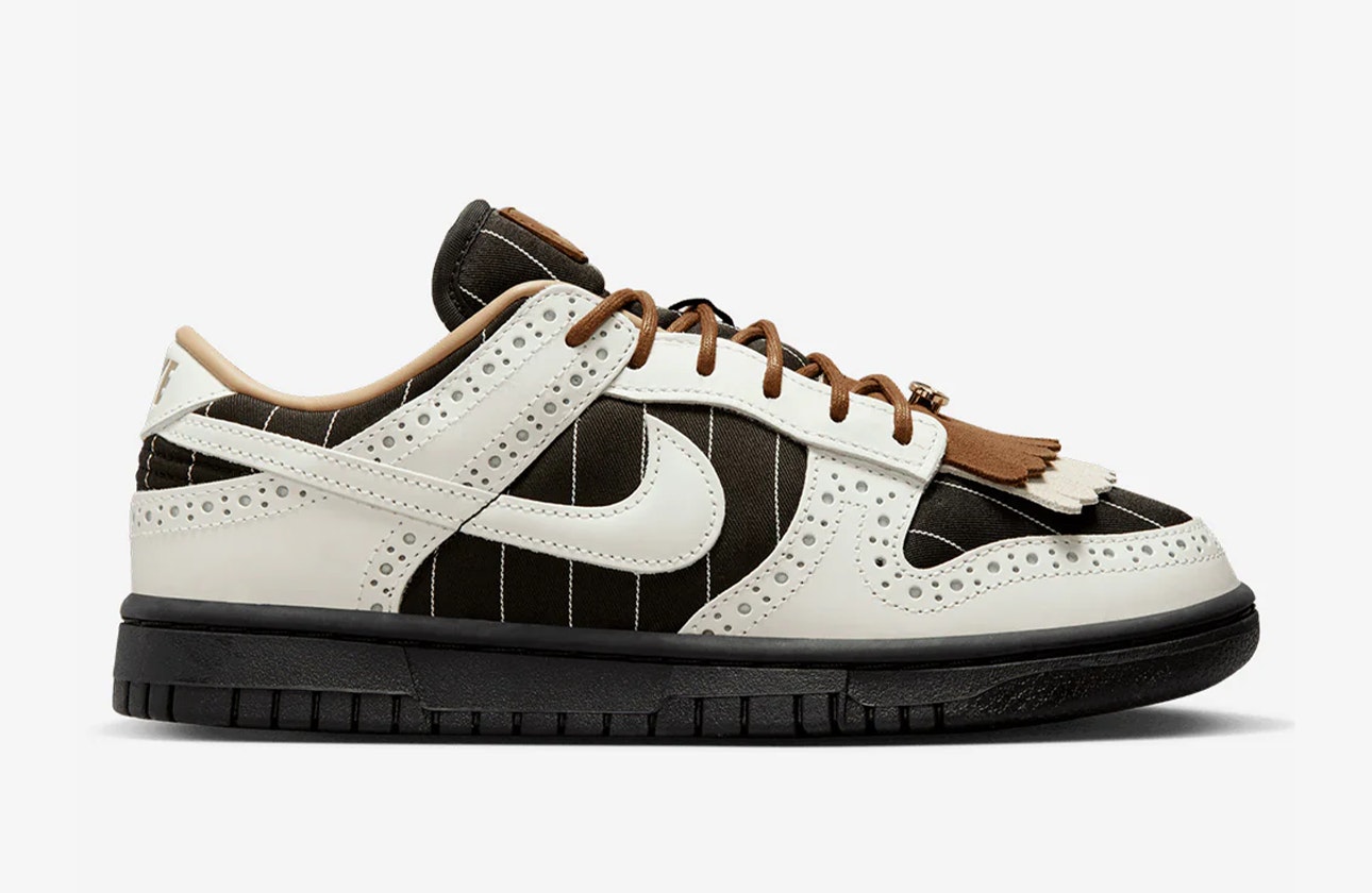 Nike Dunk Low LX "Brogue Pinstripe"