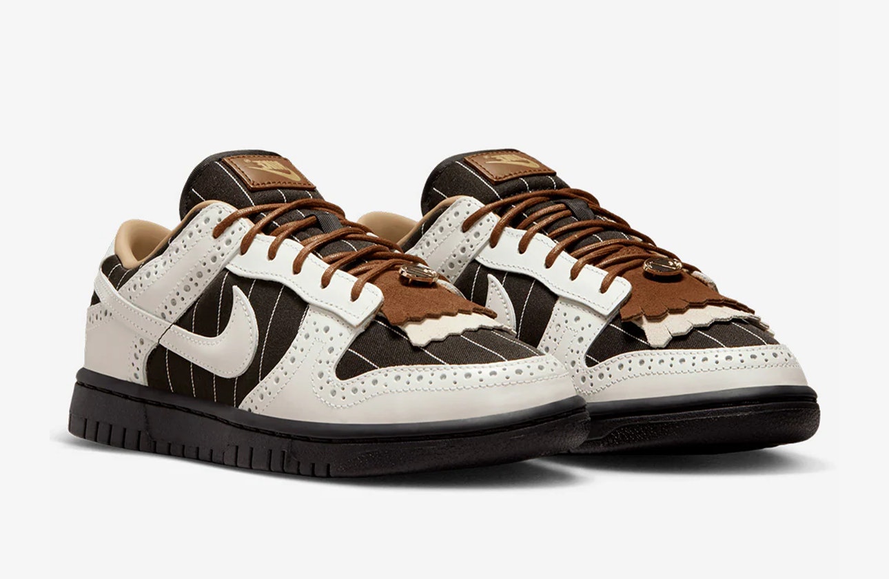 Nike Dunk Low LX "Brogue Pinstripe"