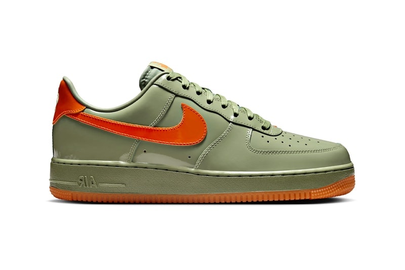 Nike Air Force 1 Low "Shiny Oil Green"