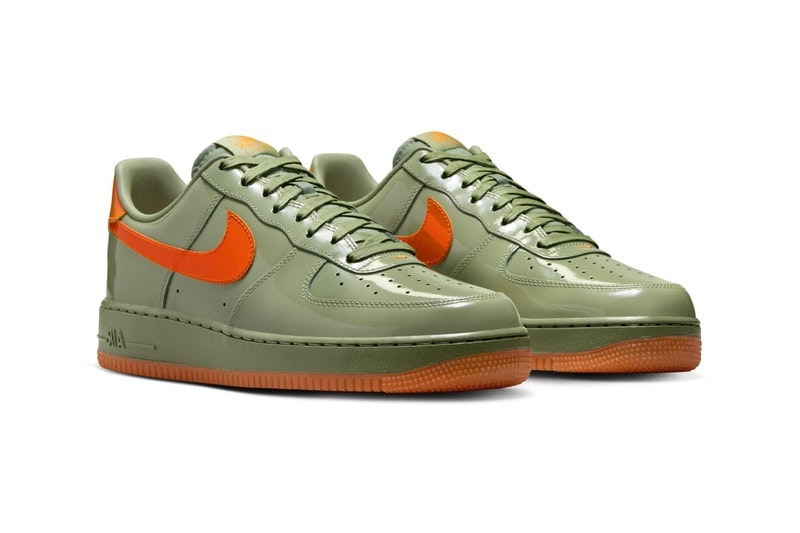 Nike Air Force 1 Low "Shiny Oil Green"