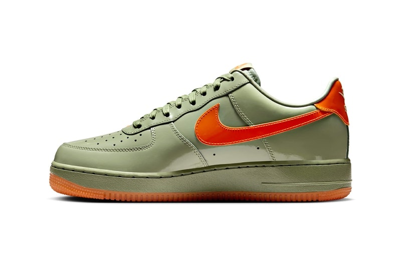 Nike Air Force 1 Low "Shiny Oil Green"
