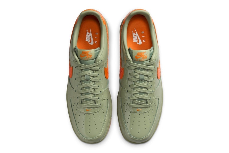 Nike Air Force 1 Low "Shiny Oil Green"