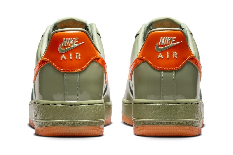 Nike Air Force 1 Low "Shiny Oil Green"