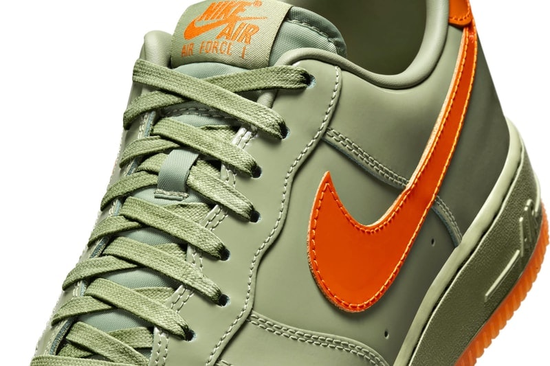 Nike Air Force 1 Low "Shiny Oil Green"