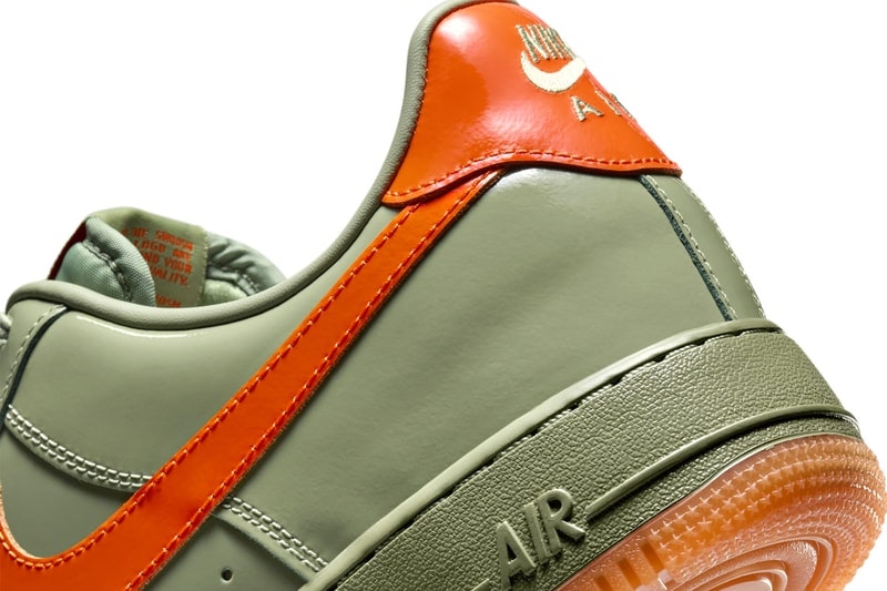 Nike Air Force 1 Low "Shiny Oil Green"