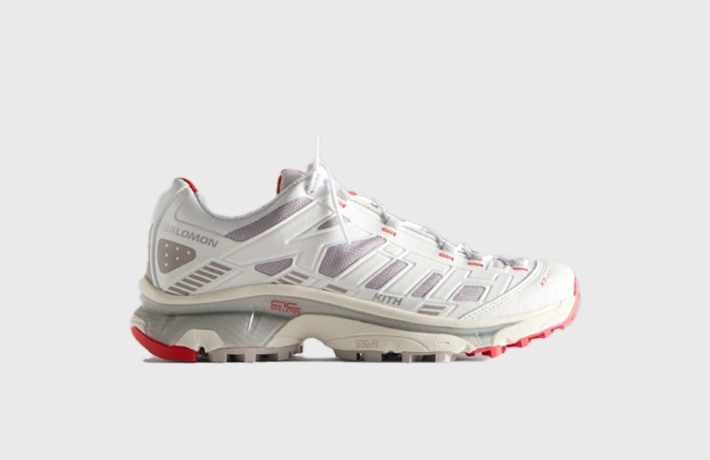 Kith x Salomon XT-4K "Kithmas" (Bright White)