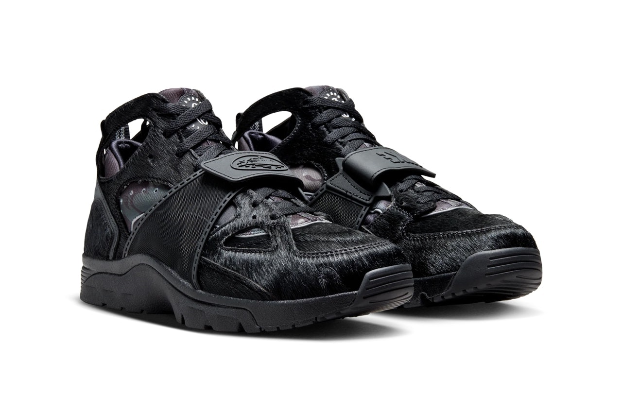 Corteiz x Nike Air Trainer Huarache "Black"