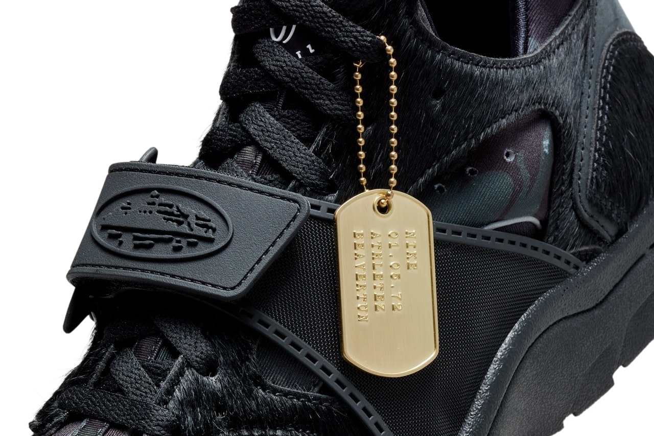 Corteiz x Nike Air Trainer Huarache "Black"