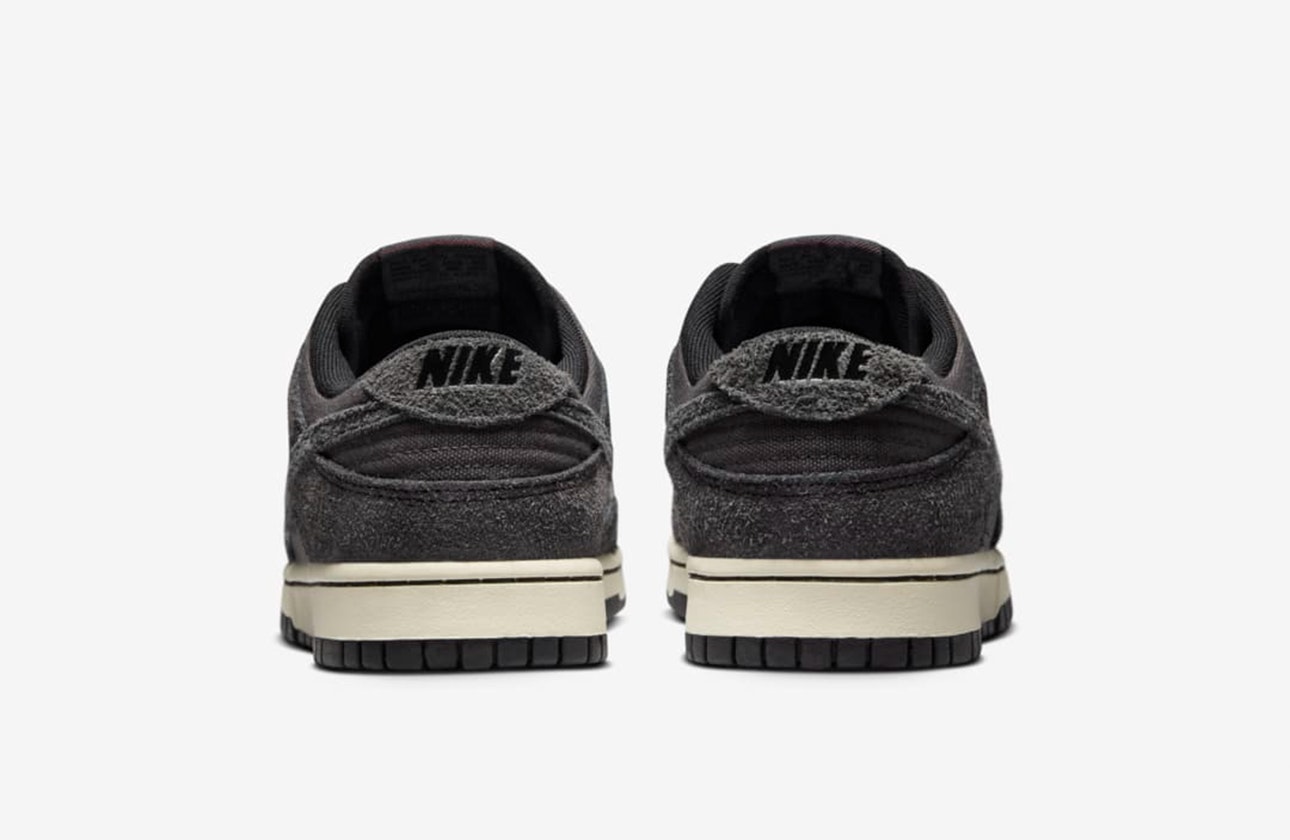 Nike Dunk Low PRM "Shaggy Suede" (Off-Noir)