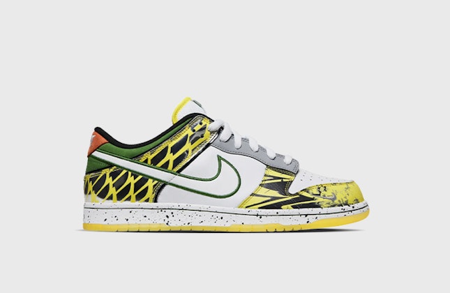Ducks of a Feather x Nike Dunk Low "What the Ducks" (Away) Ducks of a Feather x Nike Dunk Low "What the Ducks" (Away)