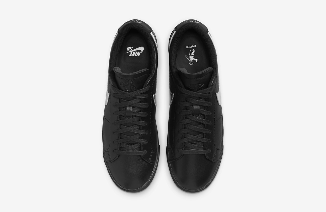Dancer Skateboards x Nike SB Blazer Low "Black"