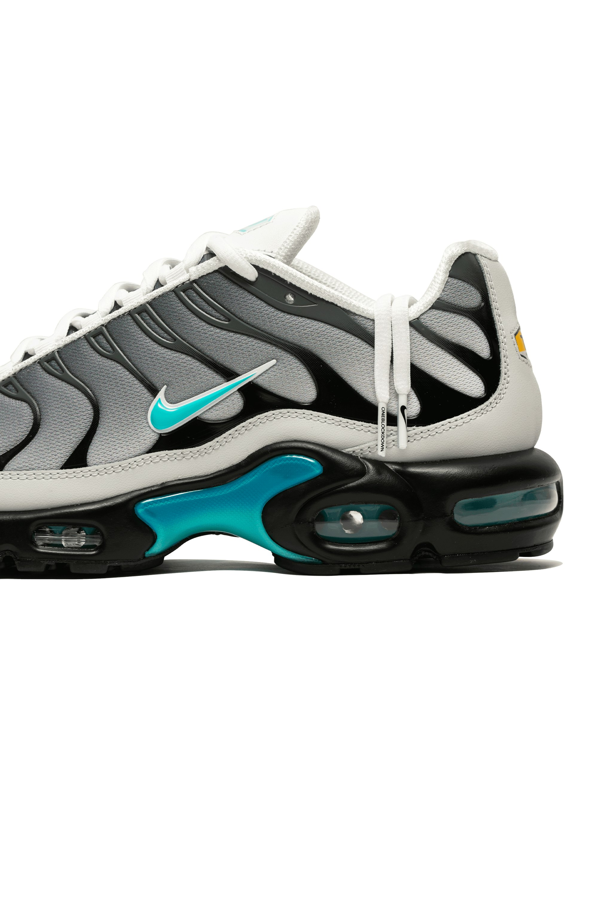 One Block Down x Nike Air Max Plus "Matte Silver"