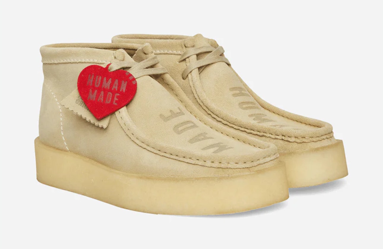Human Made x Clarks Originals Wallabee "Beige"