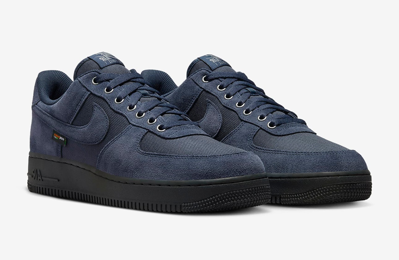 Nike Air Force 1 Low Cordura "Dark Obsidian"