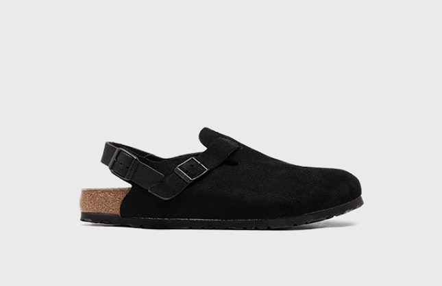 Birkenstock Tokio ll Suede Leather "Black"