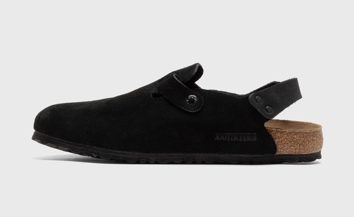 Birkenstock Tokio ll Suede Leather "Black"