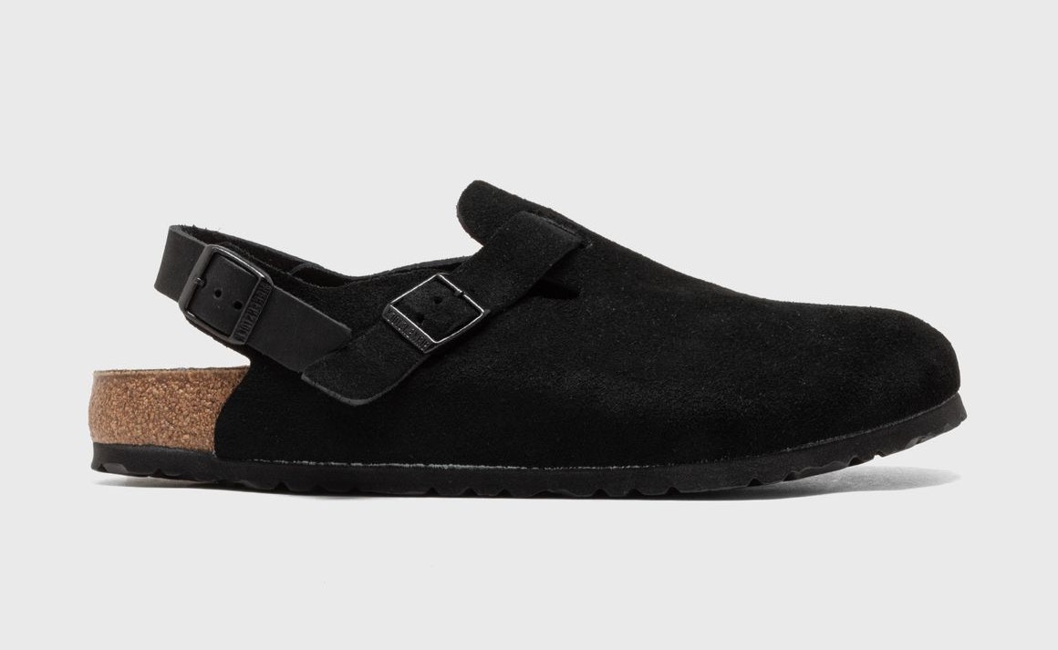Birkenstock Tokio ll Suede Leather "Black"