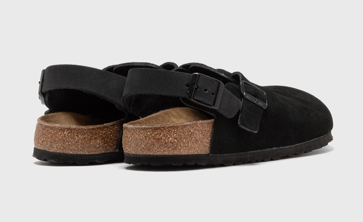 Birkenstock Tokio ll Suede Leather "Black"