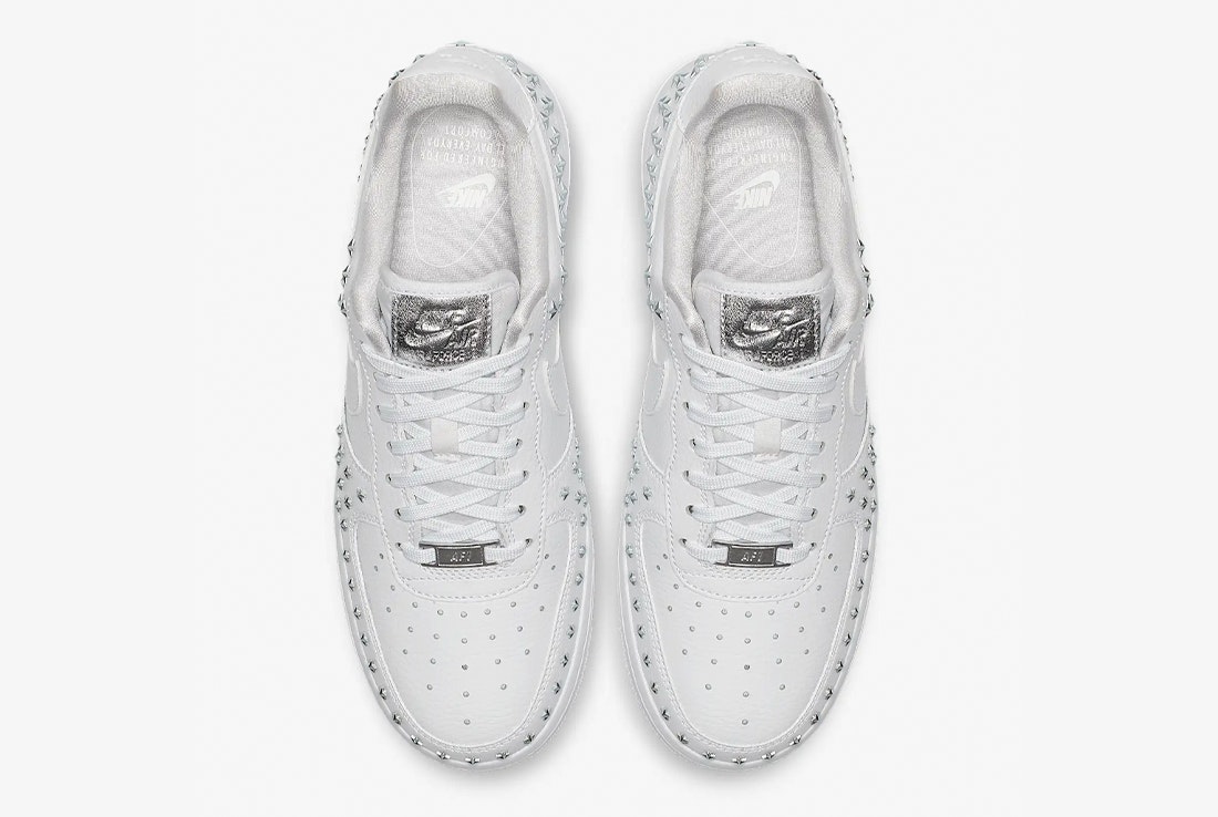 Nike Air Force 1 '07 XX Studded "Triple White"