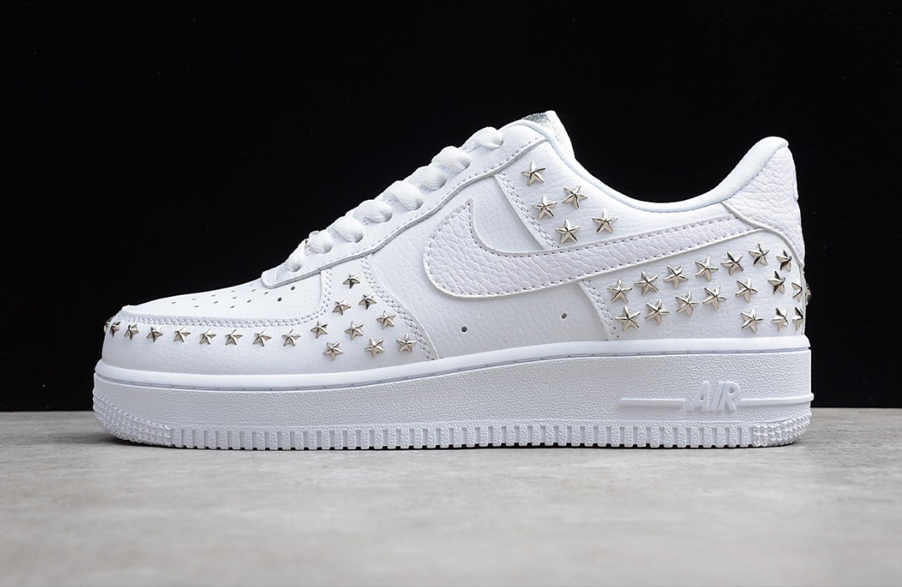 Nike Air Force 1 '07 XX Studded "Triple White"
