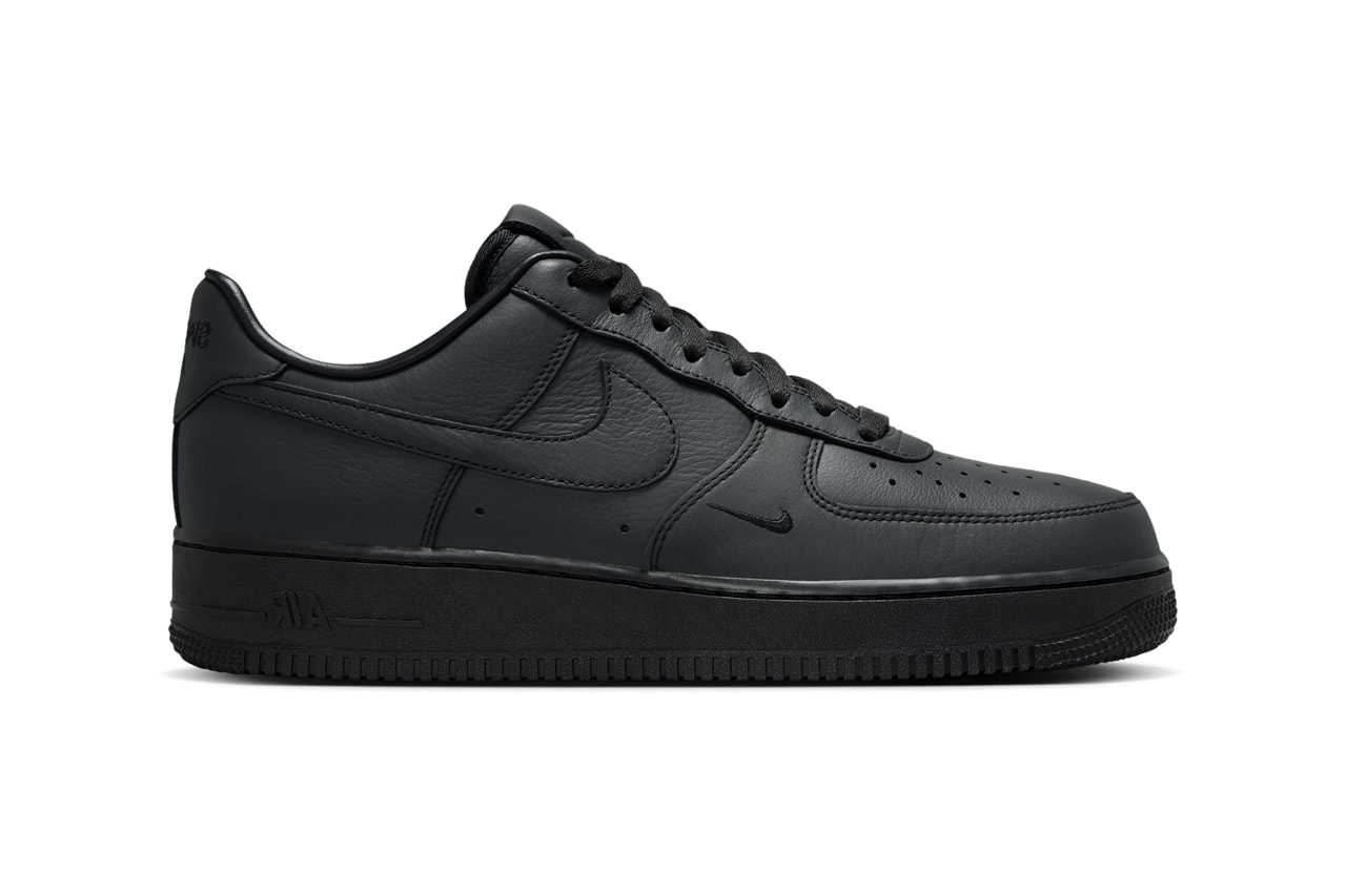 .SWOOSH x Nike Air Force 1 Low "Triple Black"