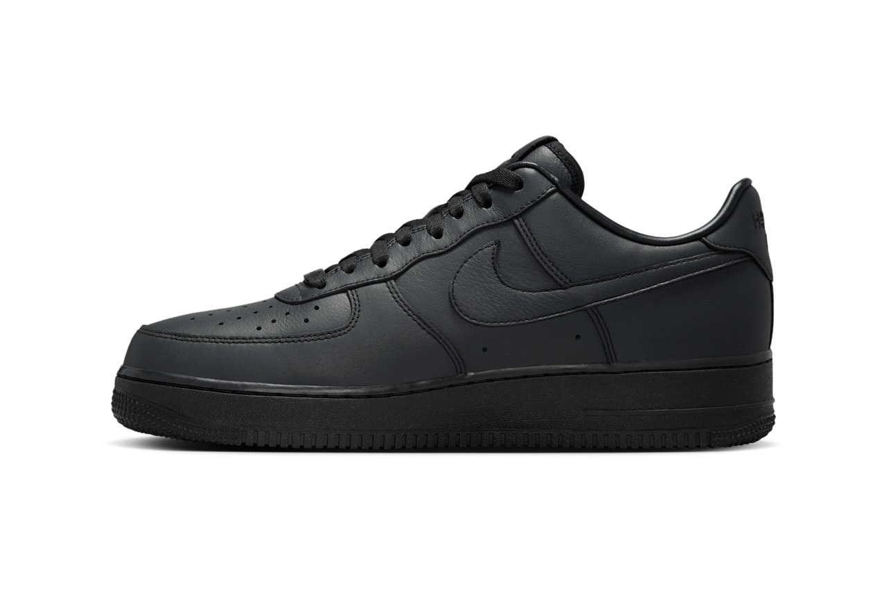 .SWOOSH x Nike Air Force 1 Low "Triple Black"