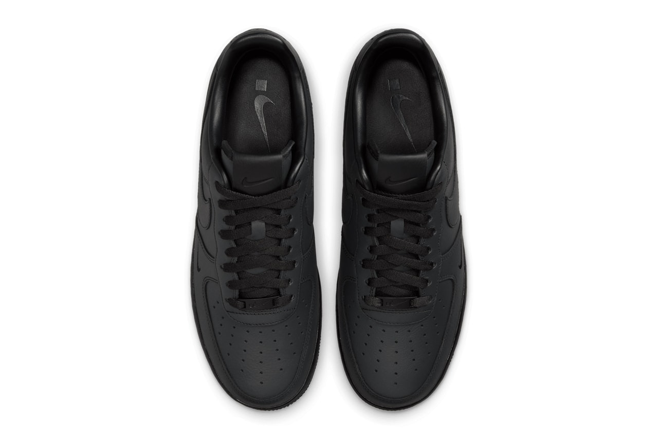 .SWOOSH x Nike Air Force 1 Low "Triple Black"
