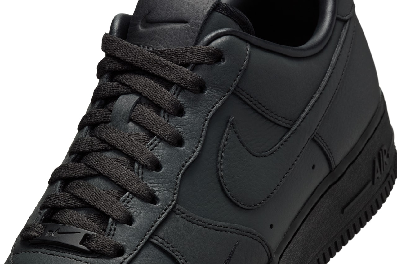 .SWOOSH x Nike Air Force 1 Low "Triple Black"