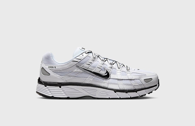 Nike P-6000 "White Metallic Black"