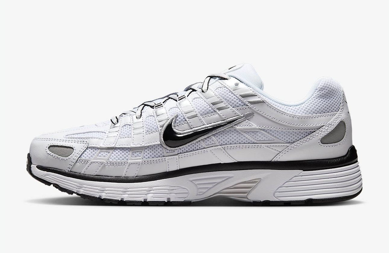 Nike P-6000 "White Metallic Black"