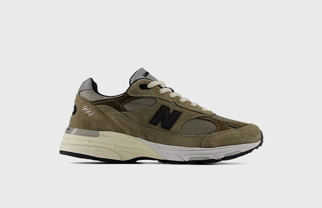 JJJJound x New Balance 993 "Made in USA" (Military Urban Angora)