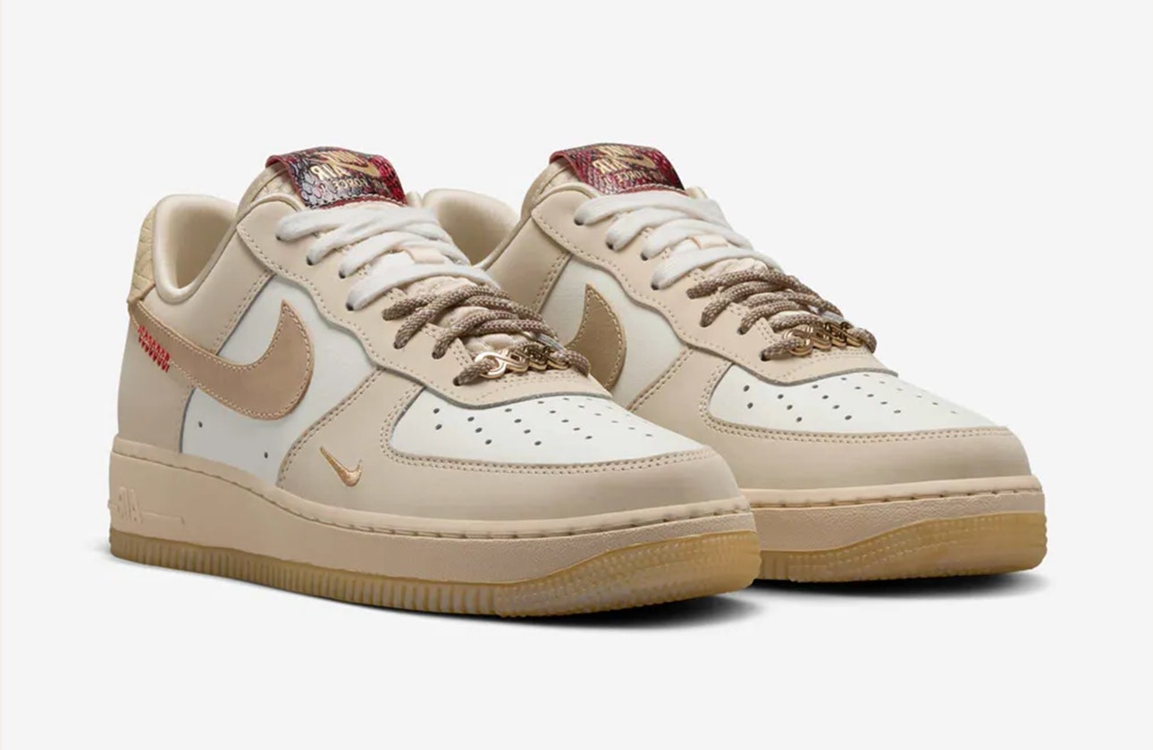 Nike Air Force 1 Low "Year of the Snake" (Sail)