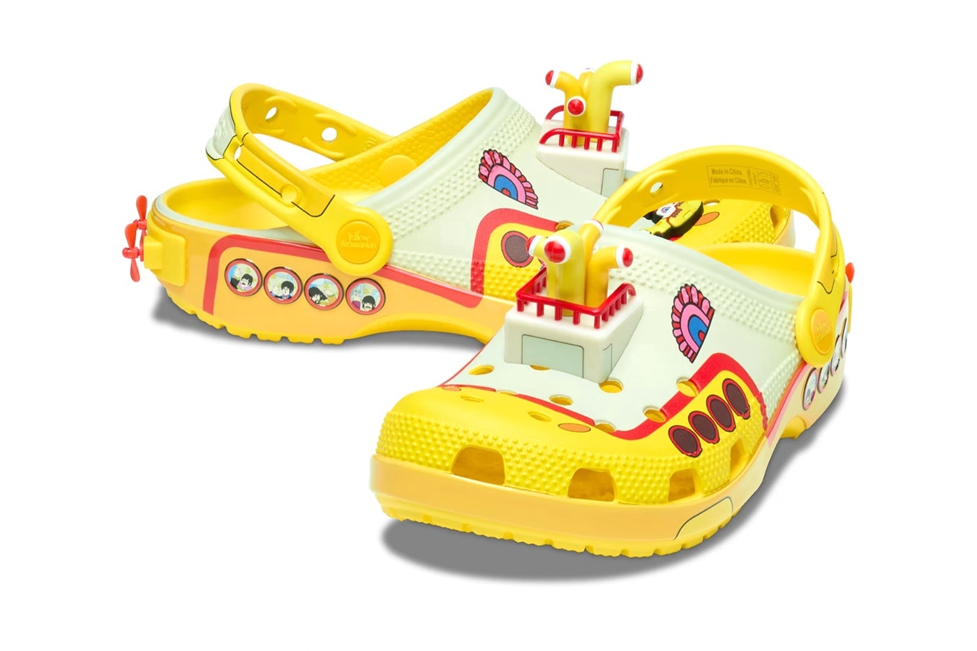 The Beatles x Crocs Classic Clog "Yellow Submarine"