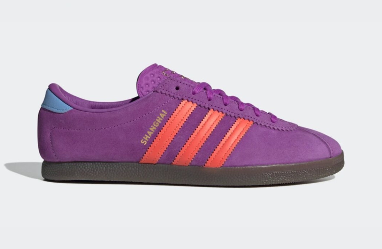 size? x adidas Shanghai "Purple Burst"