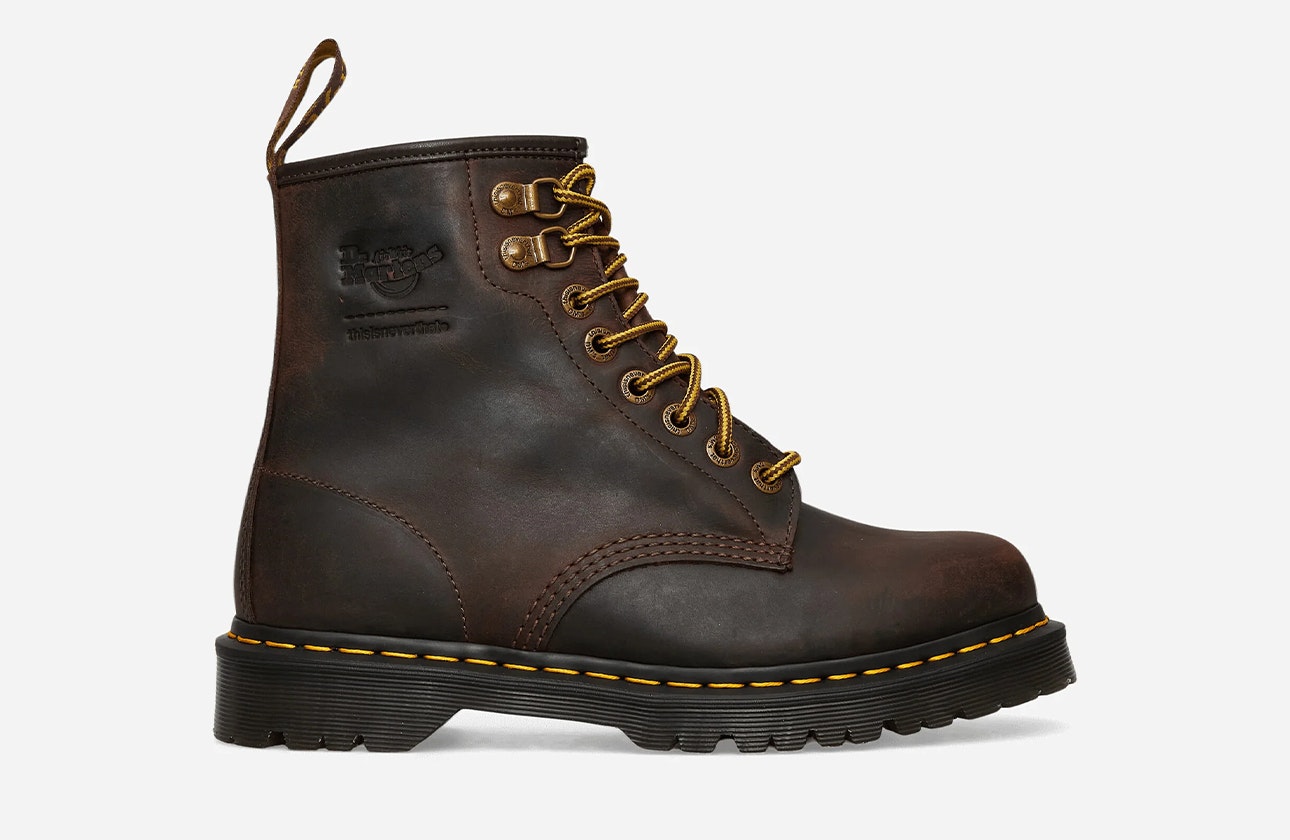thisisneverthat x Dr. Martens 1460 "Chestnut Brown"
