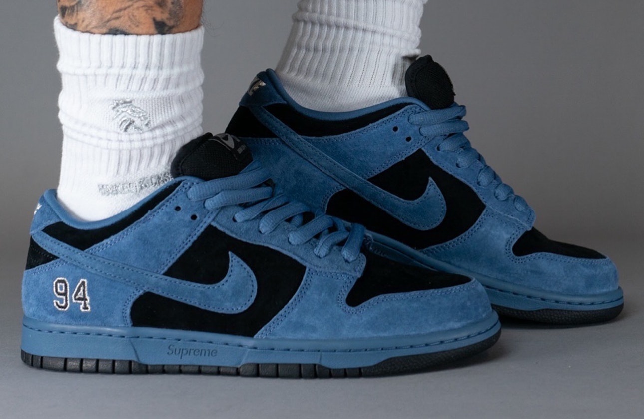 Supreme x Nike SB Dunk Low QS "Ocean Fog"