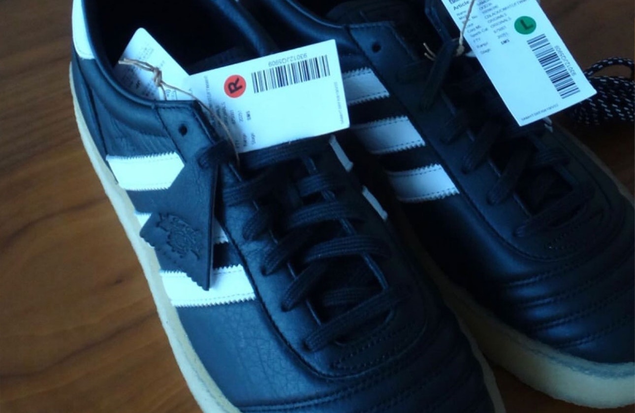 Kith x Clarks x adidas Samba OG "Core Black"