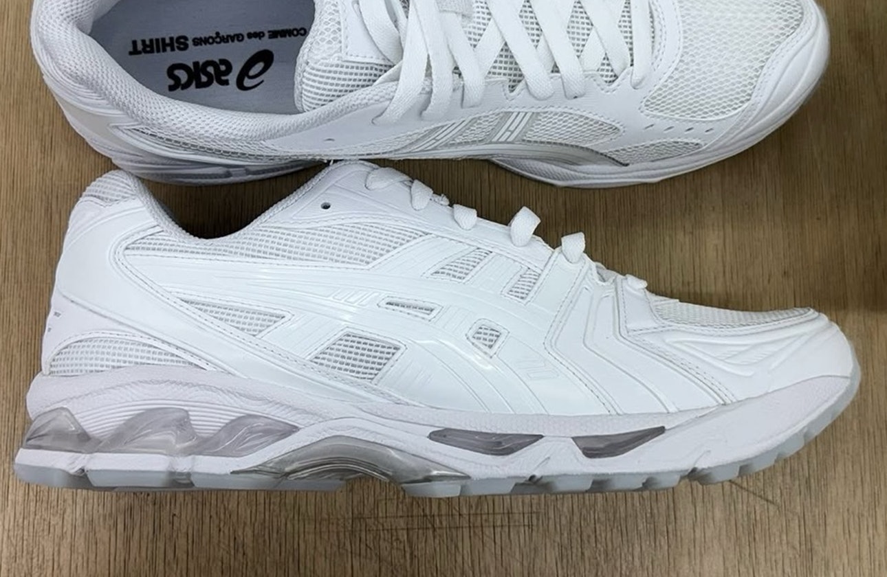 Comme des Garçons x Asics Gel-Kayano 14 "White"