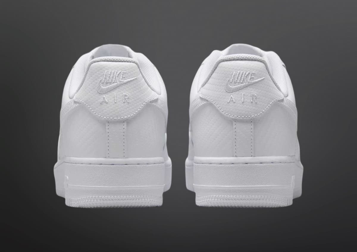 Nike Air Force 1 Low "White Carbon Fiber"