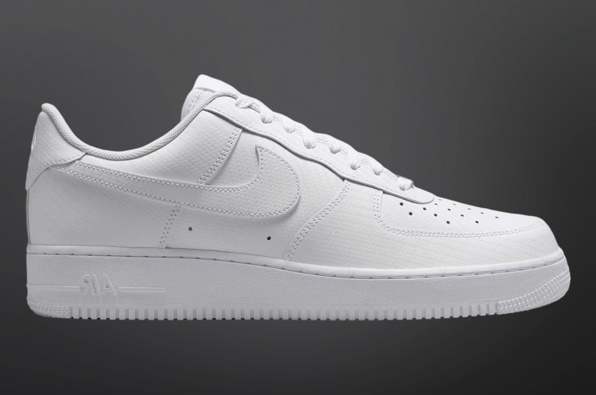 Nike Air Force 1 Low "White Carbon Fiber"