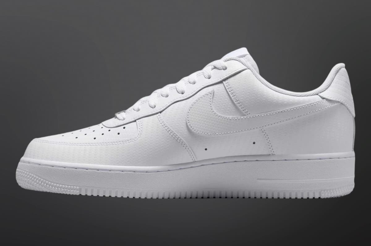 Nike Air Force 1 Low "White Carbon Fiber"
