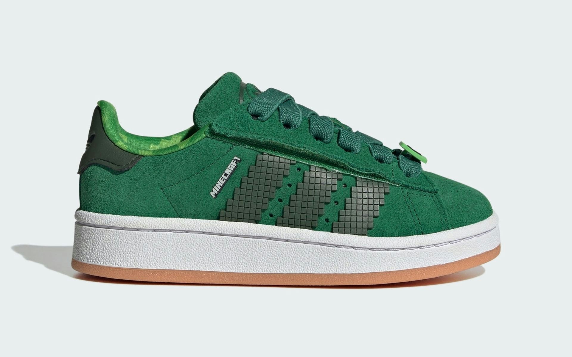 Minecraft x adidas Campus 00s Kids "Creeper"