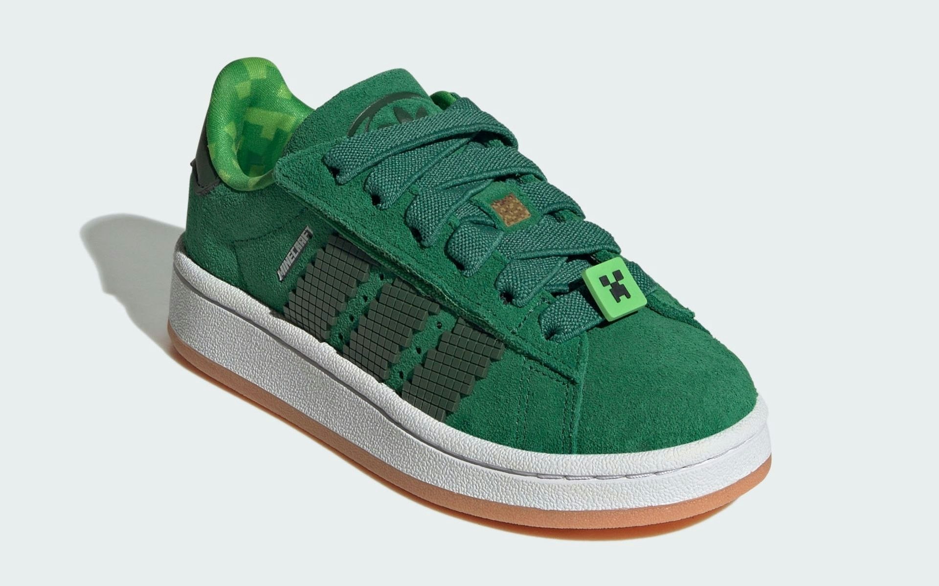Minecraft x adidas Campus 00s Kids "Creeper"